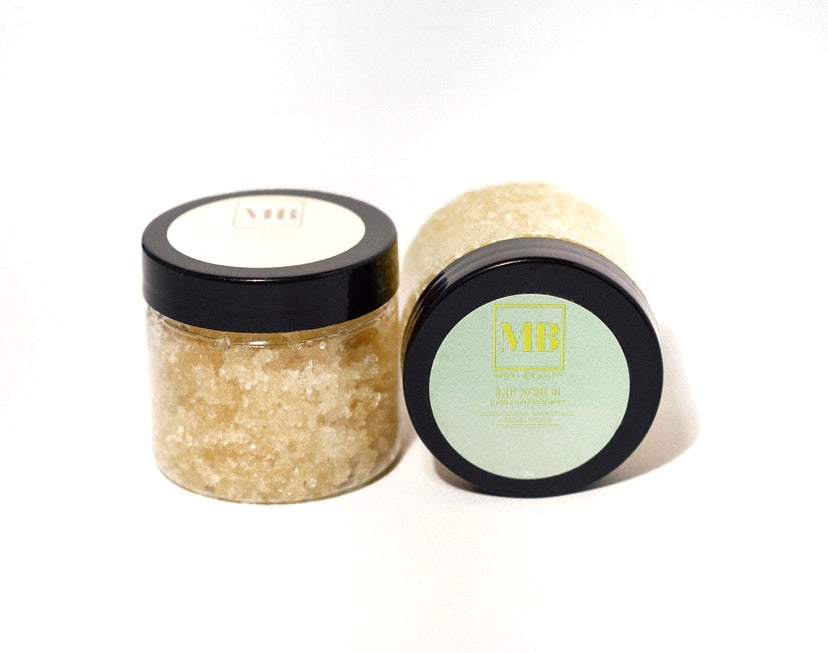 Lemon Peppermint Lip Scrub